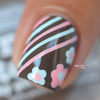 Nail art stripes et fleurs pp malt teaser 6