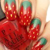 Strawberry nails