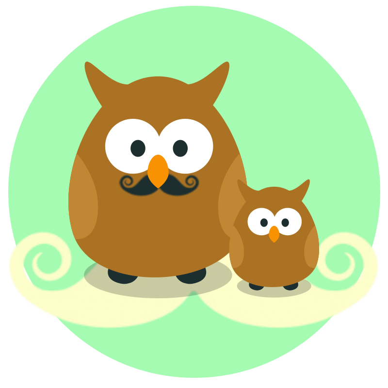 Limited Edition "Father & Child Owls" Contest Badge