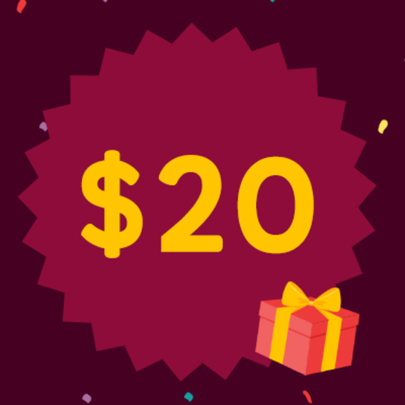 $20 Gift Card - 3 Lucky Winners!