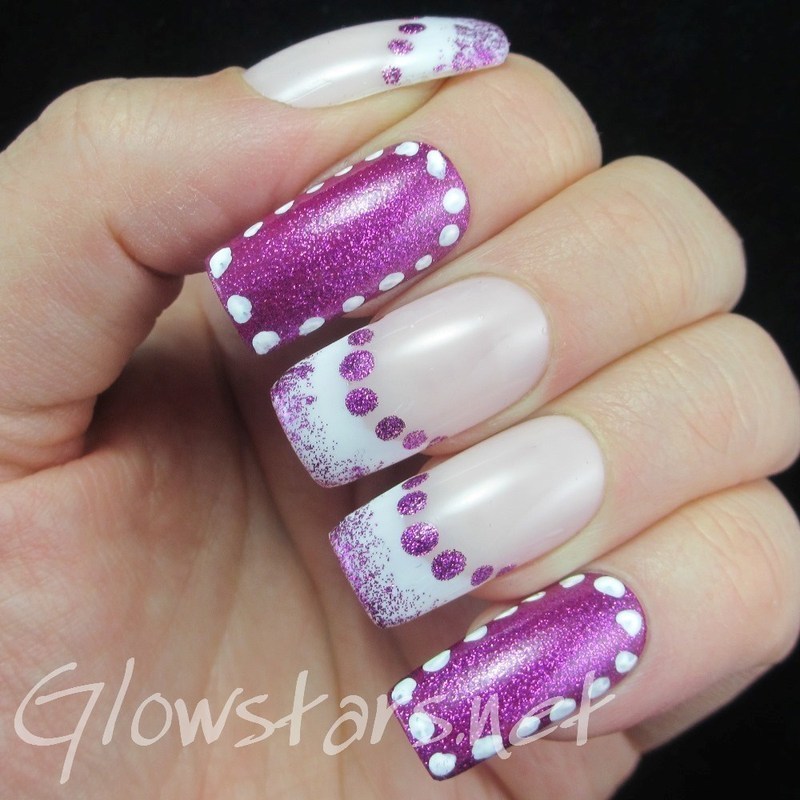 Pink ribbon scars that never nail art by Vic 'Glowstars' Pires
