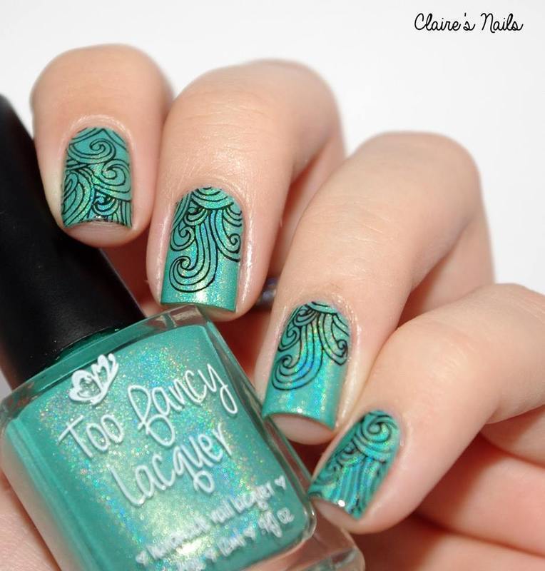 Under The Water Nail Art By Claire Nailpolis Museum Of Nail Art