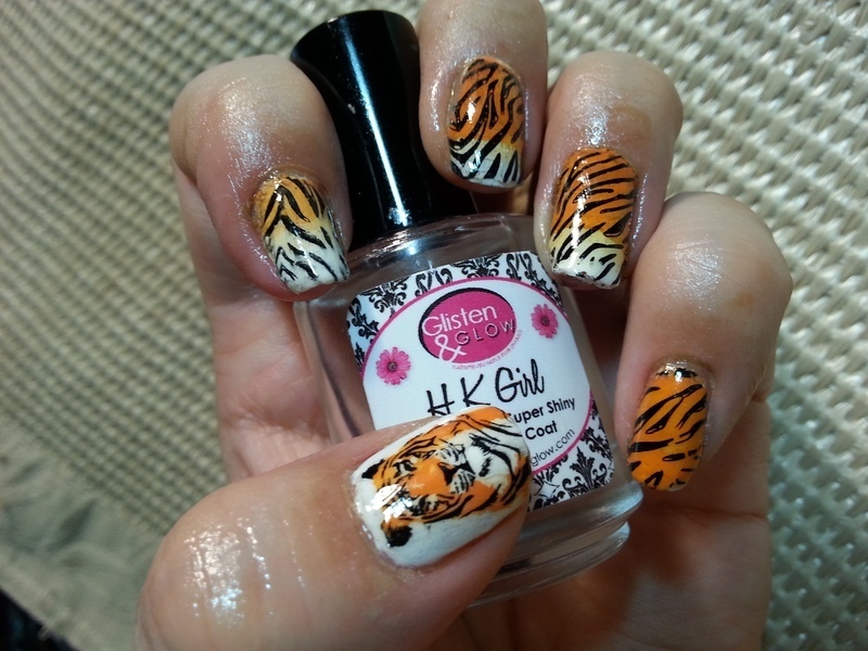 Tiger Nails Nail Art By Silje Bannister - Nailpolis: Museum Of Nail Art Tiger Nails nail art by Silje Bannister - Tiger Nails Nail Art By Silje Bannister - Nailpolis: Museum Of Nail Art