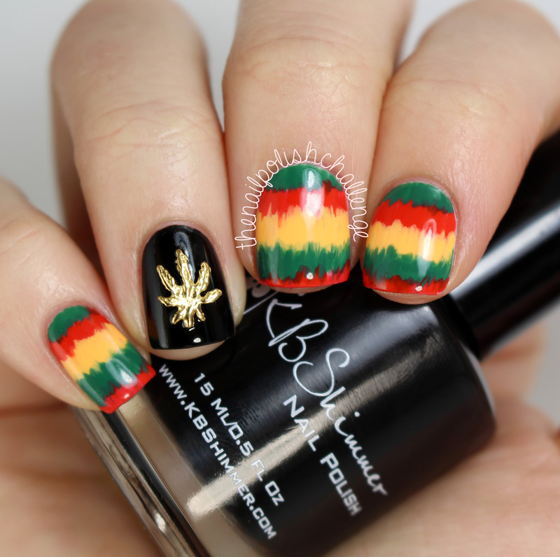 Rasta Nail Art Nail Art By Kelli Dobrin - Nailpolis: Museum Of Nail Art Rasta Nail Art - Rasta Nail Art Nail Art By Kelli Dobrin - Nailpolis: Museum Of Nail Art