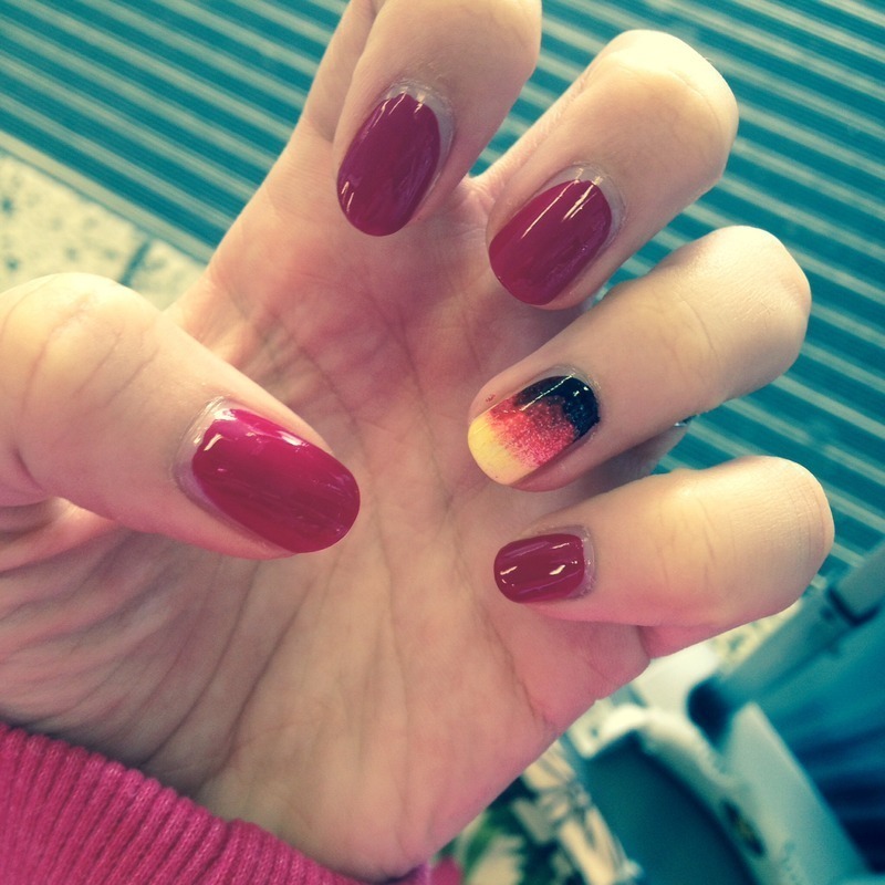 Germany nail art by Faye Nailpolis Museum of Nail Art