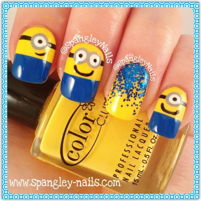 Minion Nail Art Nail Art By Nicole Louise - Nailpolis: Museum Of Minion Nail Art - Minion Nail Art Nail Art By Nicole Louise - Nailpolis: Museum Of